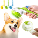 PetzCore™ Escova de Banho com Cabo Longo em Silicone para Cães e Gatos