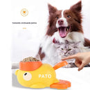 Patinho Interativo PetzCore™ Diversão, Estímulo Mental e Recompensas para seu Pet