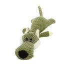 PetzCore™ Brinquedo de Pelúcia com Som para Cães | Mordedor Resistente Leão, Lobo ou Elefante