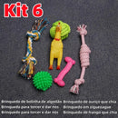 PetzCore™ Kit Brinquedos Interativos para Cães 6 ou 10 Peças
