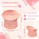 PetzCore™ Comedouro Ergonômico Inclinado para Gatos