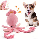 Brinquedo polvo com corda e som para cães