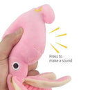 Brinquedo polvo com corda e som para cães