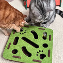 PetzCore™ Labirinto Interativo de Feltro para Gatos | Caixa com Bolinhas e Arranhadores
