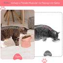 PetzCore™ Comedouro Ergonômico Inclinado para Gatos
