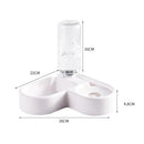 PetzCore™ Comedouro Duplo para Cães e Gatos | Tigelas para Água e Ração