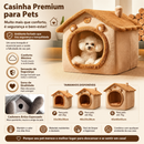 PetzCore™ Cama Casinha Aconchegante para Cães e Gatos