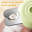 PetzCore™ Cortador de Unhas 3 em 1 com LED e Lixa para Cães e Gatos